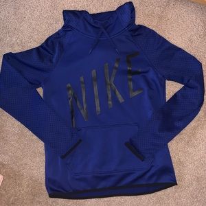 blue nike sweatshirt, size small